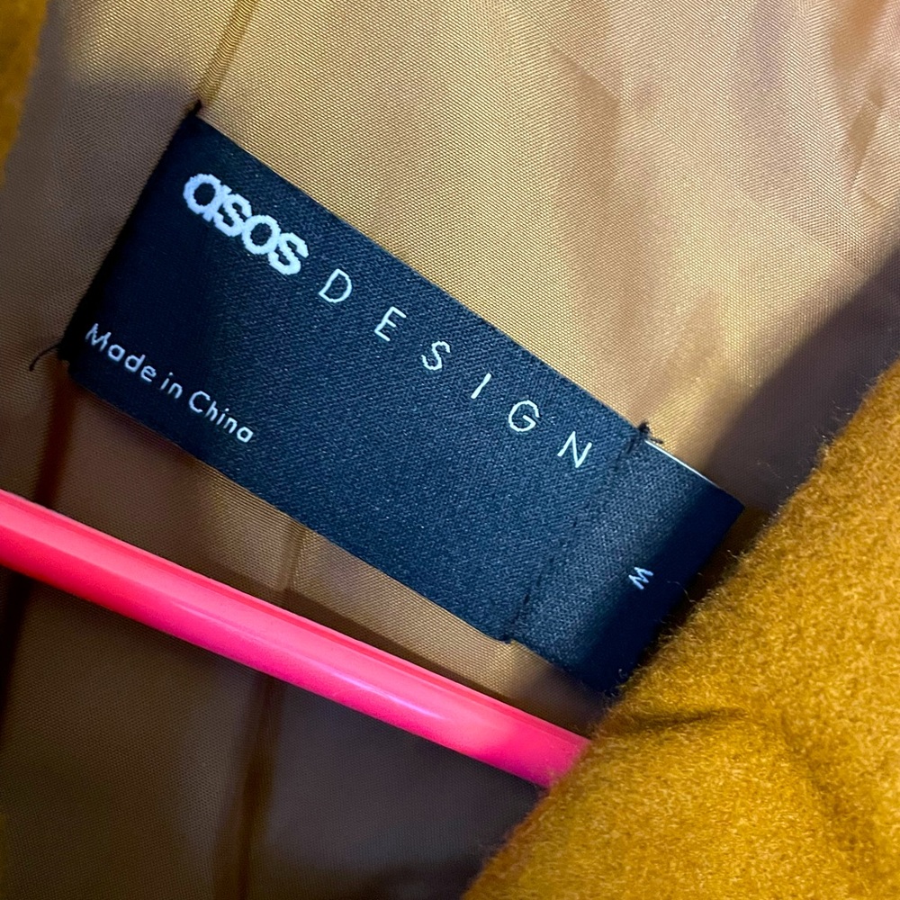 ASOS Design Wool Varsity Jacket - Medium - Picture 2 of 3